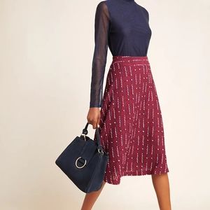 Maeve Anisa Textured Midi Skirt